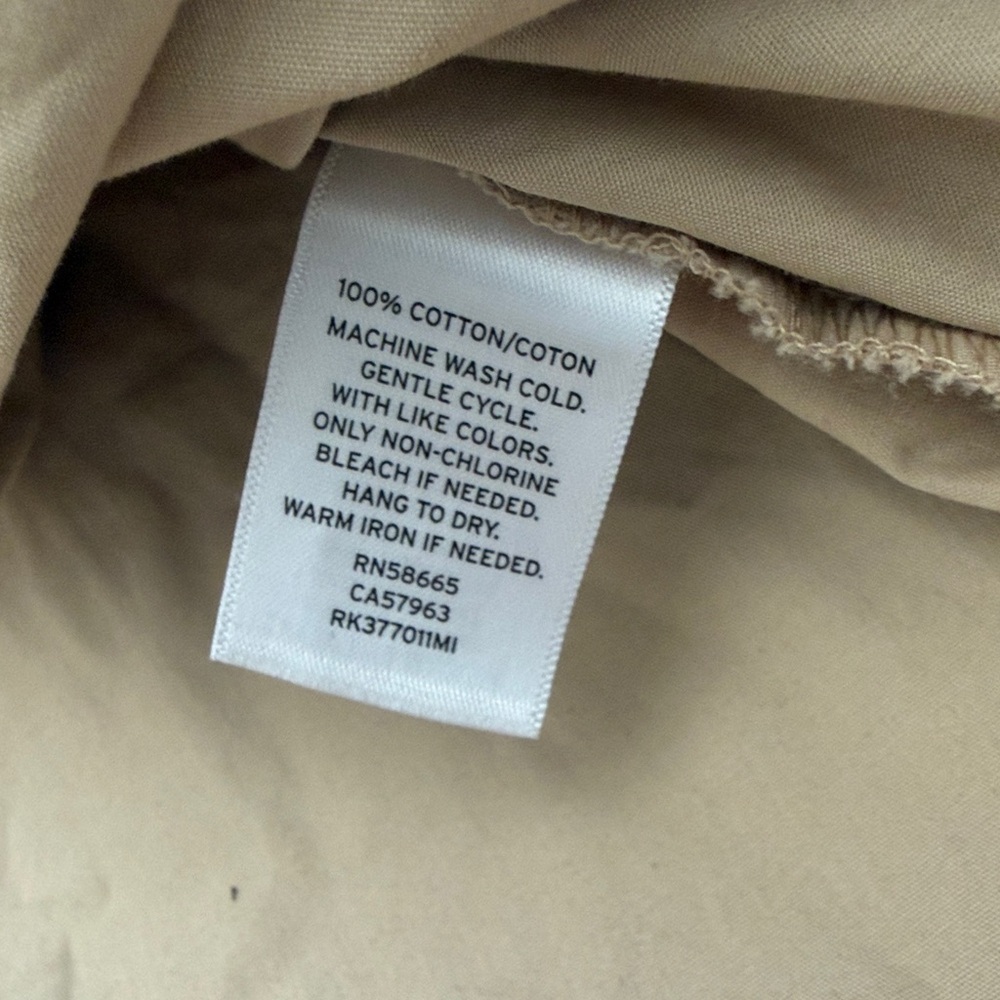 3/$10 Abound Tan Sleeveless Jacket Outerwear - Picture 3 of 7
